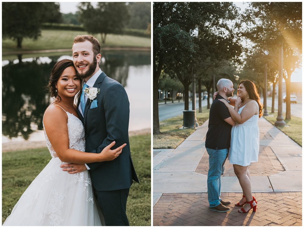 cute couples in a romantic photo session