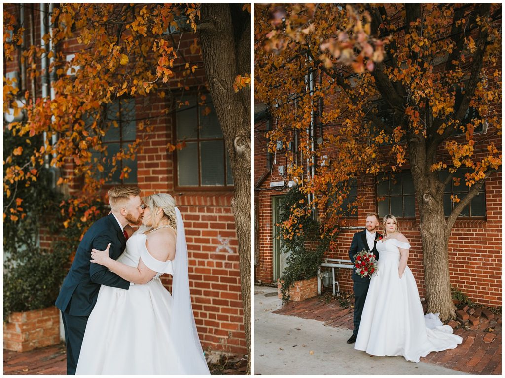 couples portraits at the watson building