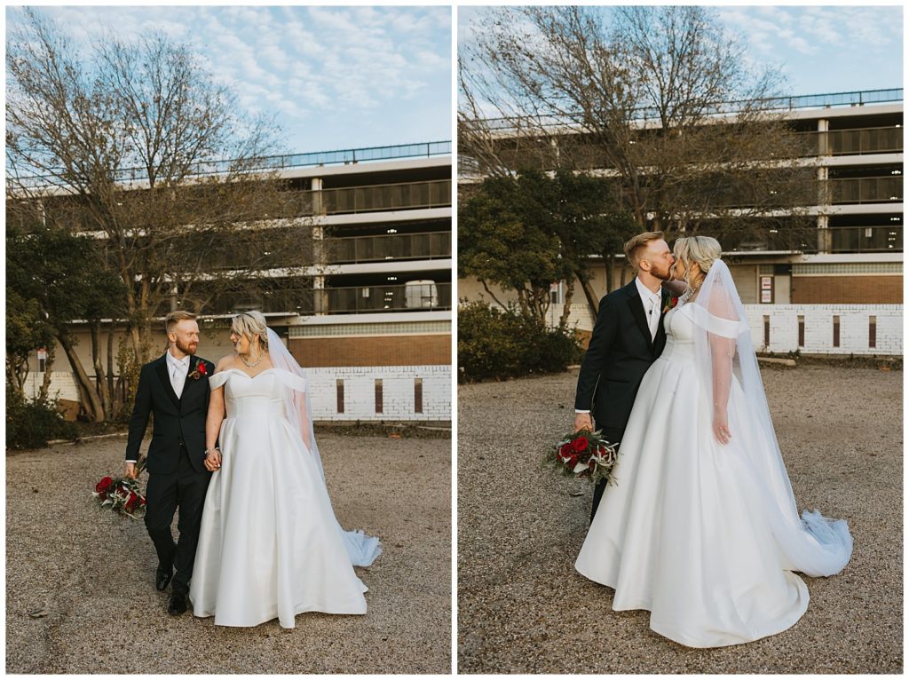 couples portraits in downtown lubbock