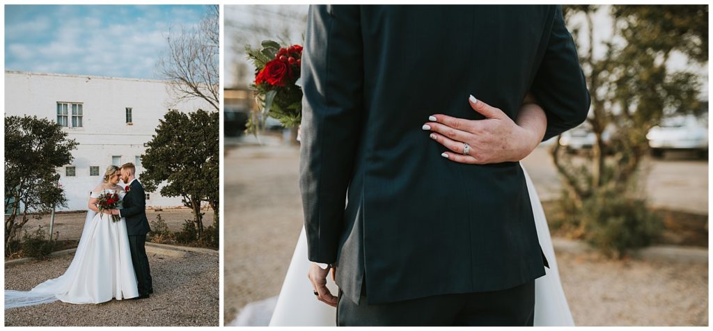 couples portraits at the watson building