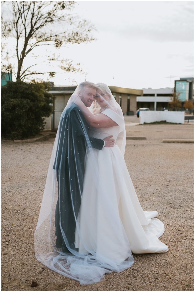 couples portraits at the watson building