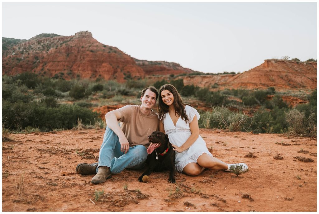 Lubbock TX engagement session